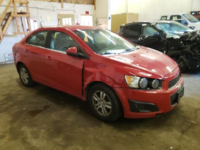 1G1JC5SG4D4226519 - 2013 CHEVROLET SONIC LT RED photo 4