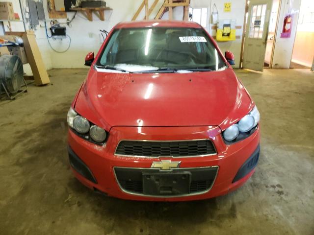 1G1JC5SG4D4226519 - 2013 CHEVROLET SONIC LT RED photo 5