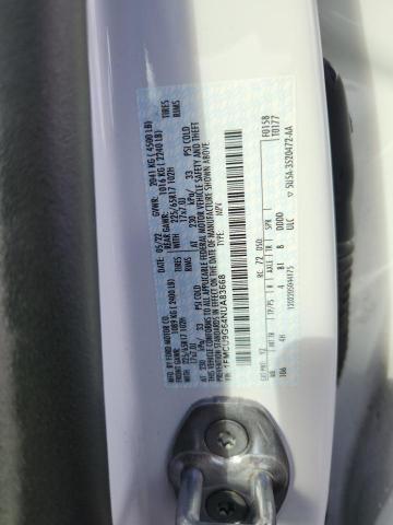 1FMCU9G64NUA83668 - 2022 FORD ESCAPE SE WHITE photo 13