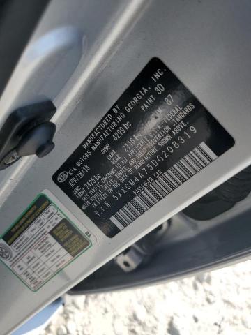 5XXGM4A75DG208319 - 2013 KIA OPTIMA LX 银色 照片 12