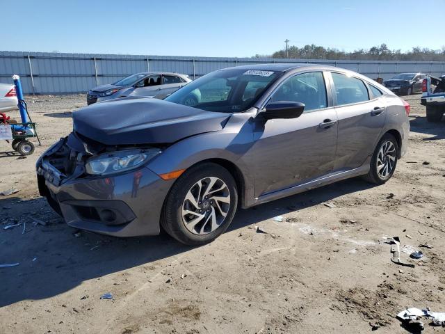 19XFC2F86GE059632 - 2016 HONDA CIVIC EX GRAY photo 1