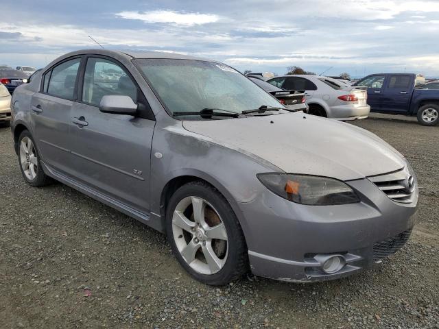 JM1BK123351270390 - 2005 MAZDA 3 S GRAY photo 4