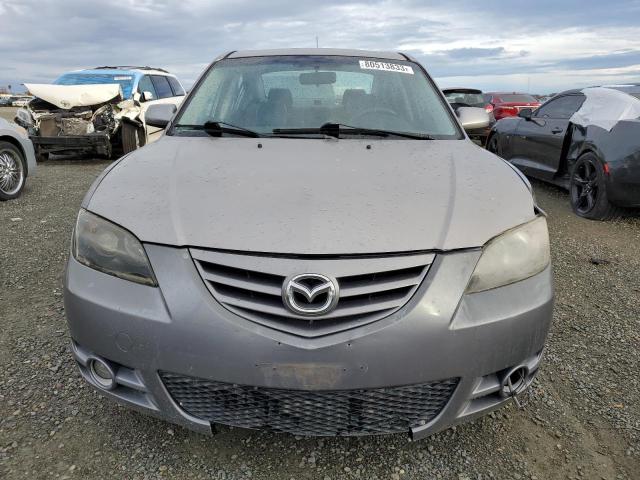 JM1BK123351270390 - 2005 MAZDA 3 S GRAY photo 5