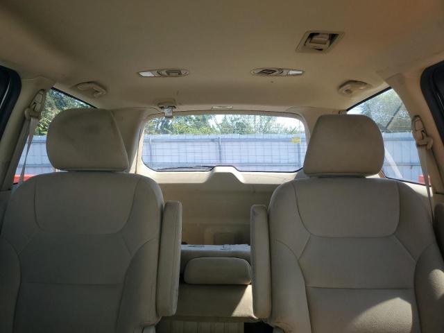 5FNRL3H41AB051534 - 2010 HONDA ODYSSEY EX WHITE photo 10