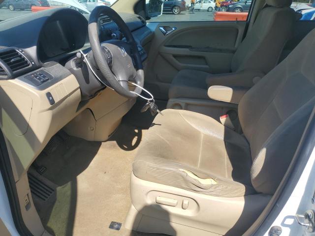5FNRL3H41AB051534 - 2010 HONDA ODYSSEY EX WHITE photo 7