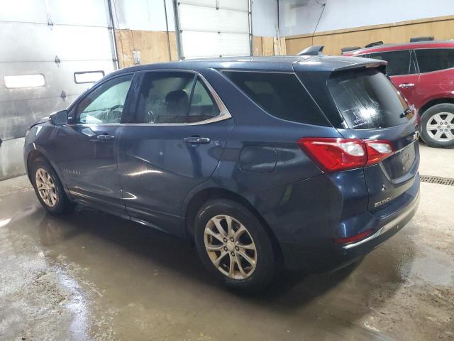 3GNAXSEV6JS528174 - 2018 CHEVROLET EQUINOX LT BLUE photo 2