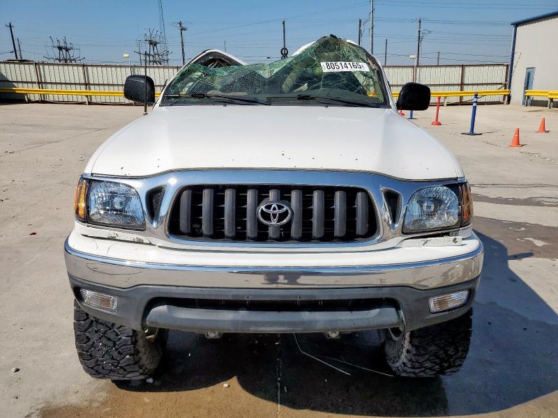 5TESN92N54Z380188 - 2004 TOYOTA TACOMA XTRACAB PRERUNNER 白色 照片 5