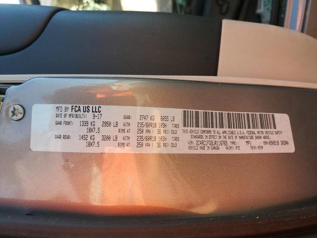 2C4RC1FG9JR116765 - 2018 CHRYSLER PACIFICA TOURING PLUS GRAY photo 13