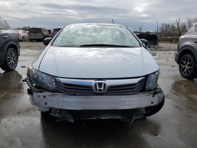 2HGFB2F5XCH597517 - 2012 HONDA CIVIC LX SILVER photo 5