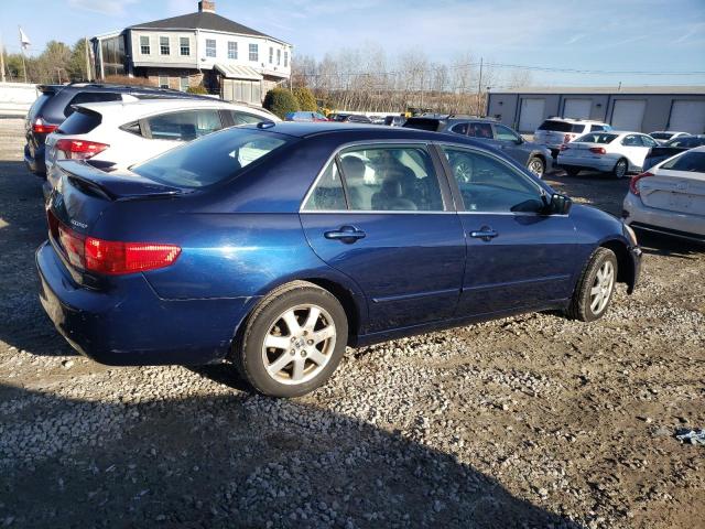 1HGCM66545A024960 - 2005 HONDA ACCORD EX BLUE photo 3