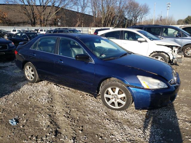 1HGCM66545A024960 - 2005 HONDA ACCORD EX BLUE photo 4