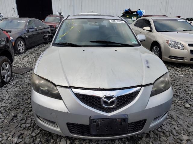 JM1BK32G671610892 - 2007 MAZDA 3 I SILVER photo 5