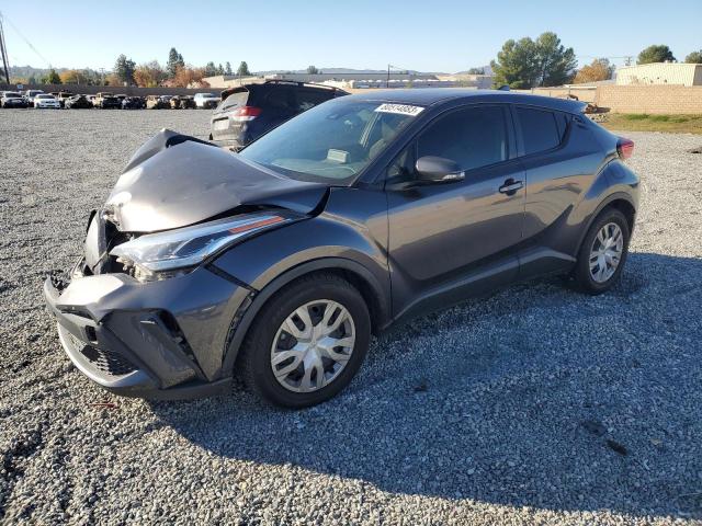 JTNKHMBX7M1120750 - 2021 TOYOTA C-HR XLE GRAY photo 1