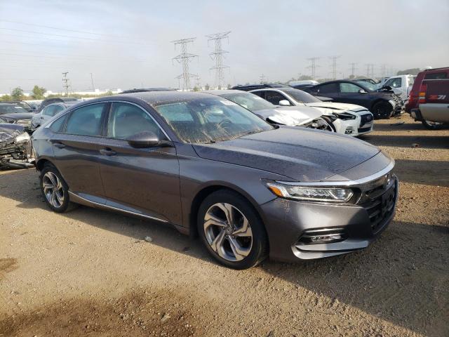 1HGCV2F54JA044948 - 2018 HONDA ACCORD EXL GRAY photo 4