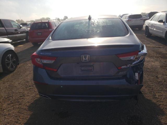 1HGCV2F54JA044948 - 2018 HONDA ACCORD EXL GRAY photo 6