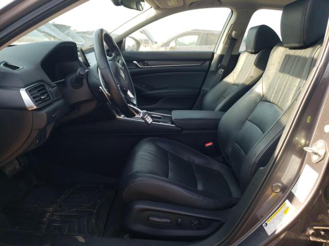 1HGCV2F54JA044948 - 2018 HONDA ACCORD EXL GRAY photo 7