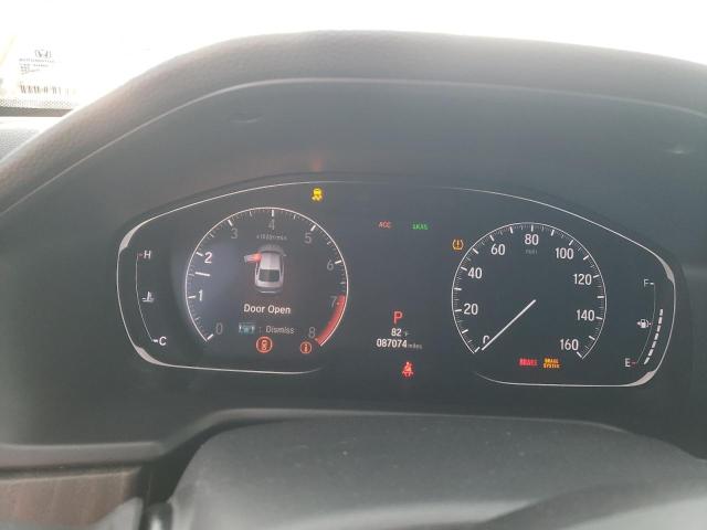 1HGCV2F54JA044948 - 2018 HONDA ACCORD EXL GRAY photo 9