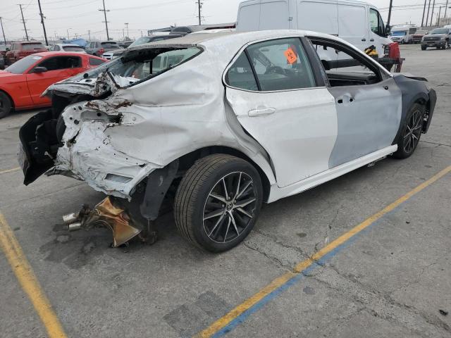 4T1G11AK6RU857376 - 2024 TOYOTA CAMRY SE NIGHT SHADE WHITE photo 3