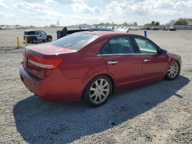 3LNHL2GC0AR625825 - 2010 LINCOLN MKZ RED photo 3