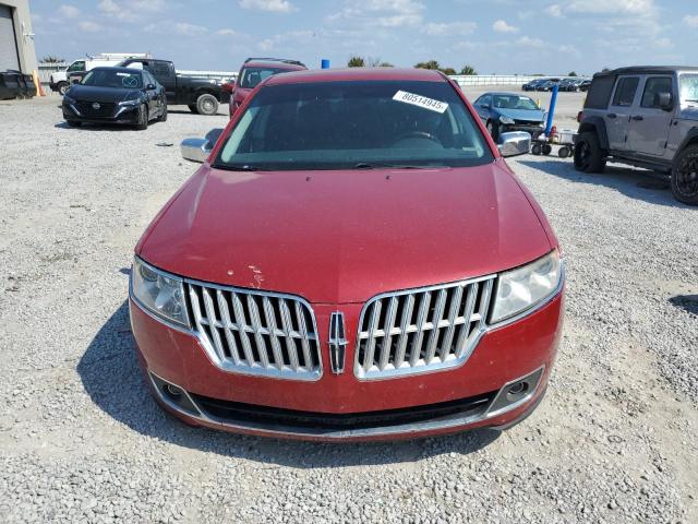 3LNHL2GC0AR625825 - 2010 LINCOLN MKZ RED photo 5