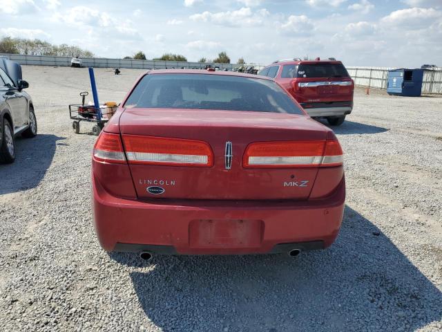 3LNHL2GC0AR625825 - 2010 LINCOLN MKZ RED photo 6