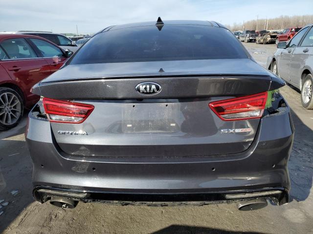 5XXGW4L22GG093128 - 2016 KIA OPTIMA SX GRAY photo 6