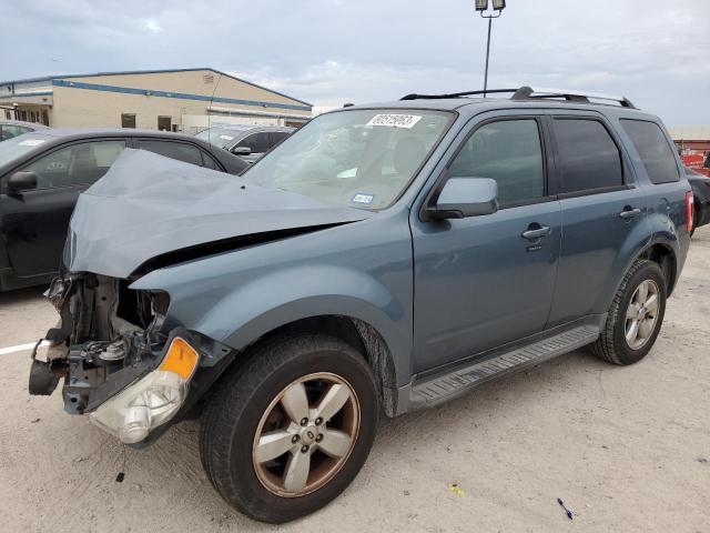 1FMCU9EG3BKC58544 - 2011 FORD ESCAPE LIMITED BLUE photo 1