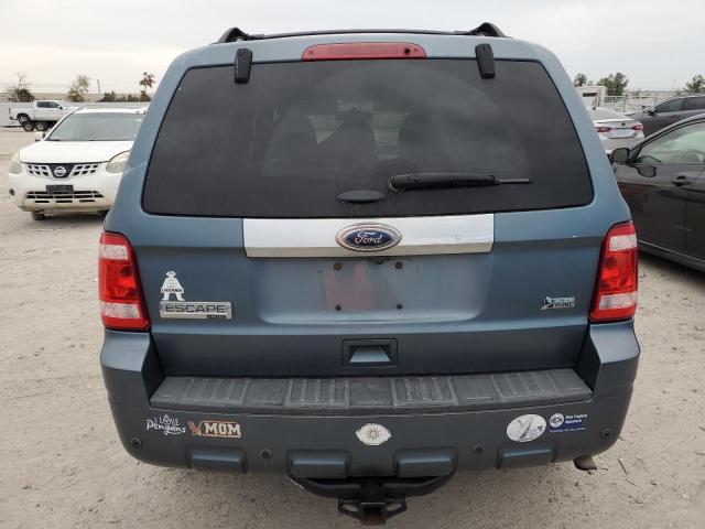 1FMCU9EG3BKC58544 - 2011 FORD ESCAPE LIMITED BLUE photo 6