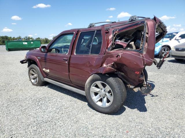 JN8DR09Y54W915837 - 2004 NISSAN PATHFINDER LE BURGUNDY photo 2