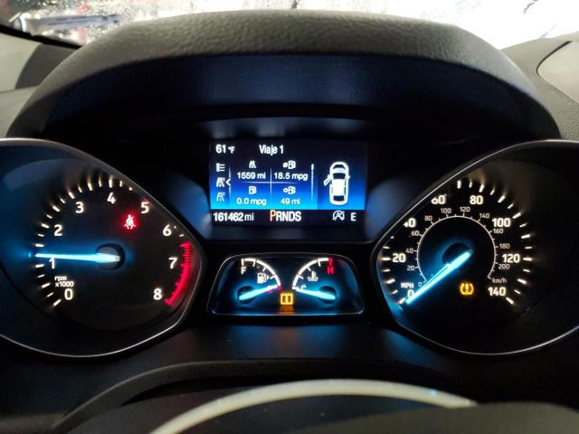 1FMCU9GD7HUC40905 - 2017 FORD ESCAPE SE BLACK photo 9