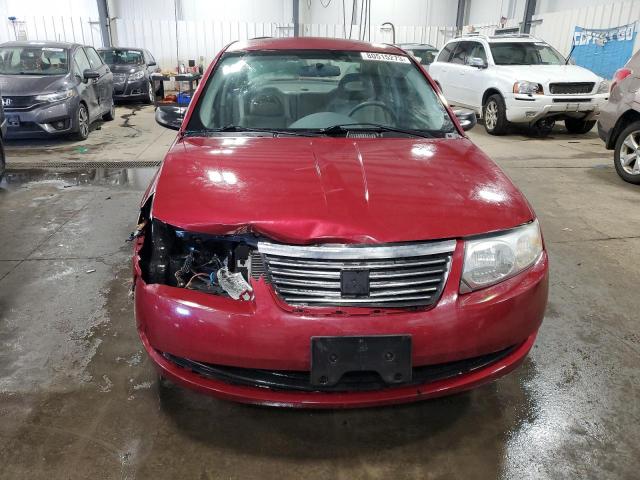 1G8AJ55F96Z124875 - 2006 SATURN ION LEVEL 2 RED photo 5