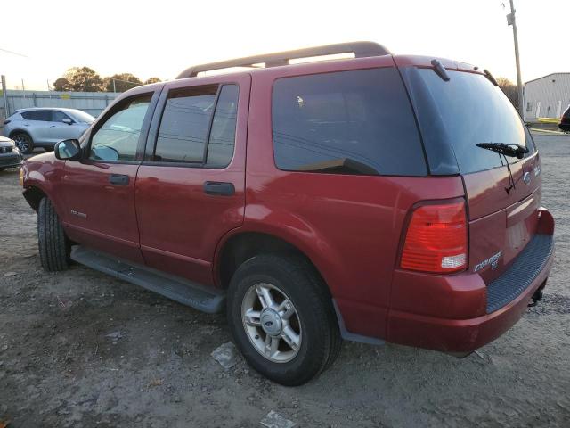 1FMZU73K35UC03803 - 2005 FORD EXPLORER XLT RED photo 2