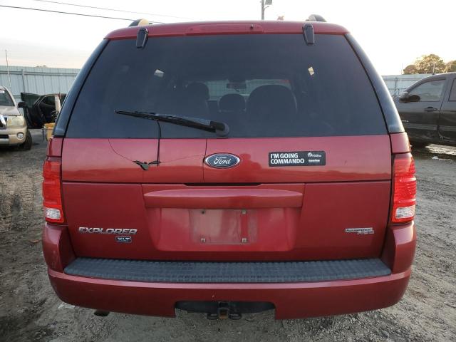 1FMZU73K35UC03803 - 2005 FORD EXPLORER XLT RED photo 6