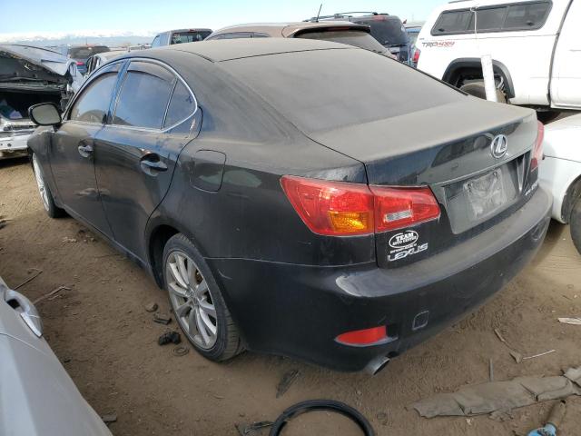 JTHCK262862007916 - 2006 LEXUS IS 250 BLACK photo 2