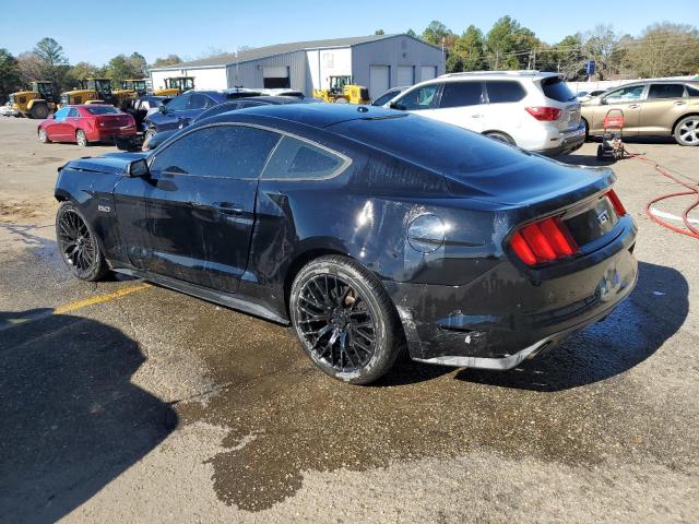 1FA6P8CF9F5304420 - 2015 FORD MUSTANG GT BLACK photo 2