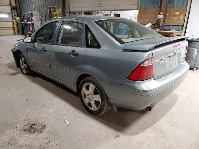 1FAFP34NX5W241409 - 2005 FORD FOCUS ZX4 GRAY photo 2