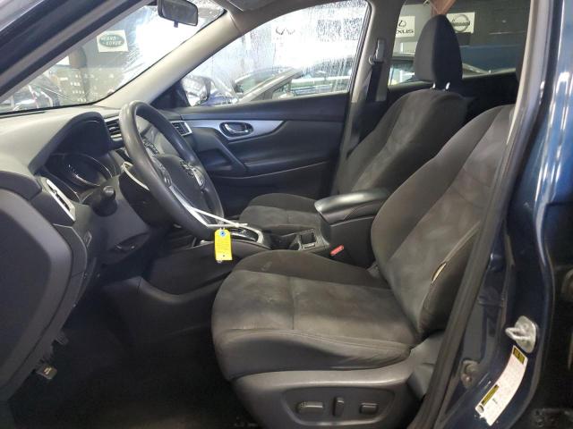 KNMAT2MV6GP668867 - 2016 NISS ROGUE S BLUE photo 7