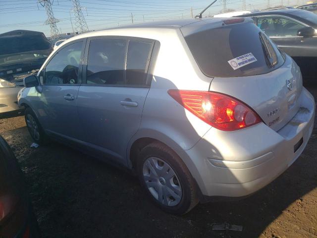 3N1BC1CP8CL374378 - 2012 NISSAN VERSA S GRAY photo 2