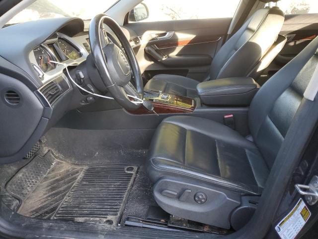 WAUKGAFB2AN015250 - 2010 AUDI A6 PRESTIGE أزرق صورة 7