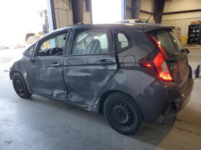 3HGGK5H52FM713155 - 2015 HONDA FIT LX GRAY photo 2