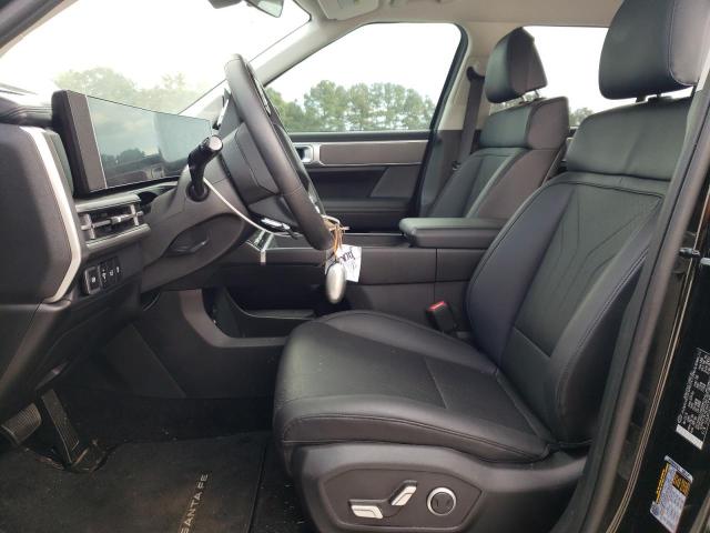 5NMP24GLXRH002769 - 2024 HYUNDAI SANTA FE SEL BLACK photo 7