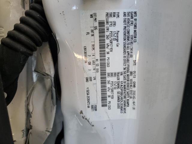 1FADP5BU6DL538903 - 2013 FORD C-MAX SEL WHITE photo 13