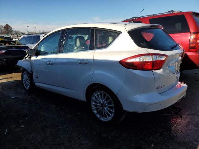 1FADP5BU6DL538903 - 2013 FORD C-MAX SEL WHITE photo 2