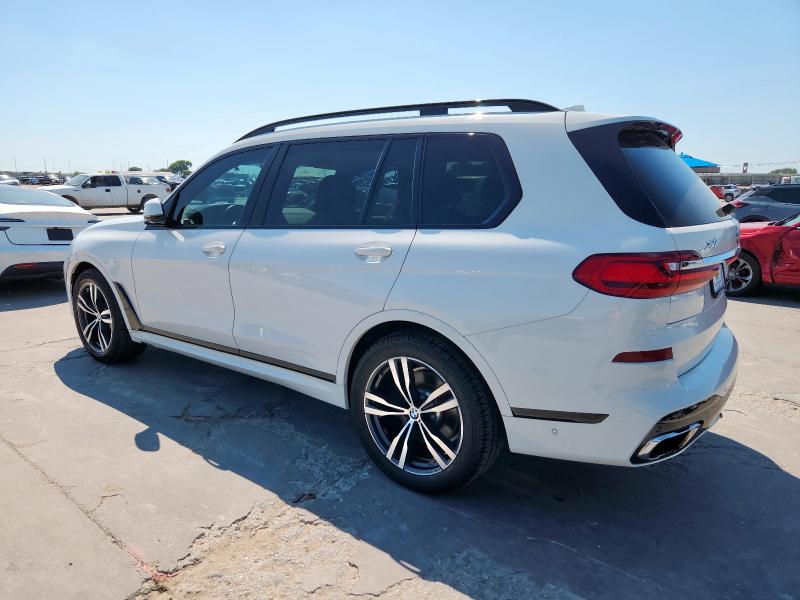 5UXCX4C52KLS37502 - 2019 BMW X7 XDRIVE50I WHITE photo 2
