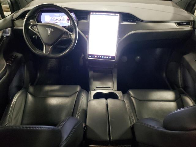 5YJXCDE26JF096694 - 2018 TESLA MODEL X GRAY photo 8