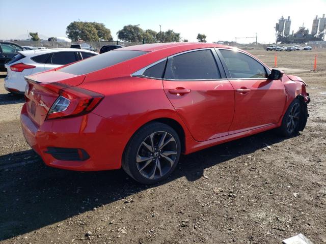 2HGFC2F82LH515402 - 2020 HONDA CIVIC SPORT RED photo 3