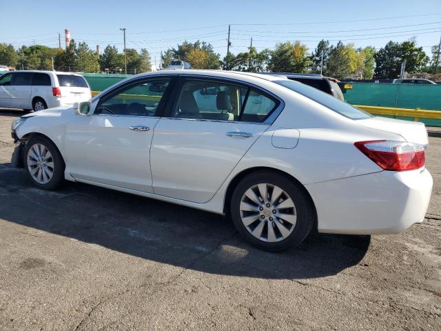 1HGCR2F89DA003265 - 2013 HONDA ACCORD EXL WHITE photo 2