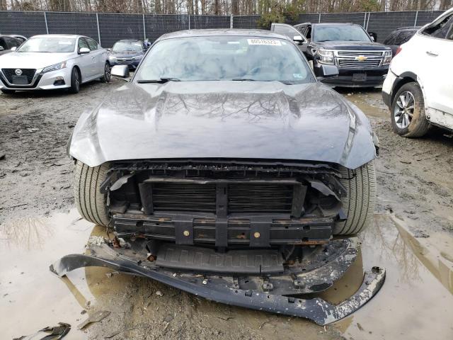 1FA6P8TH0H5262417 - 2017 FORD MUSTANG GRAY photo 5