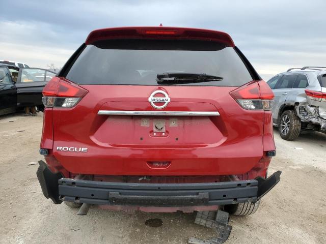 JN8AT2MT0HW394396 - 2017 NISSAN ROGUE S RED photo 6