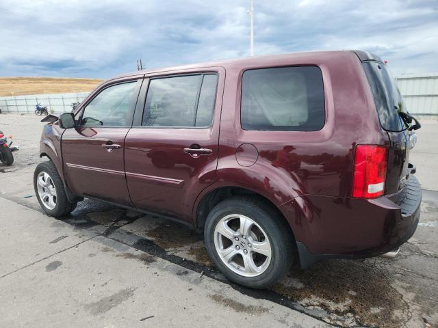 5FNYF4H51DB027157 - 2013 HONDA PILOT EXL 栗色 照片 2